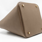 Hermes Picotin 22 Lock Bag Clemence Etoupe GHW
