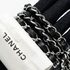 CHANEL MINI RECTANGULAR FLAP BAG LAMBSKIN BLACK SHW (MICROCHIP)