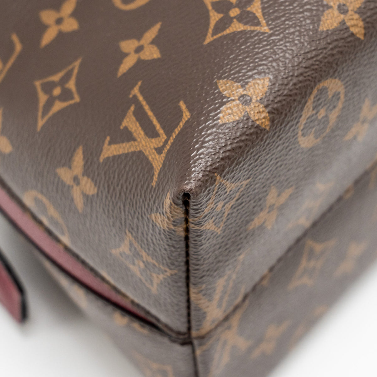 LOUIS VUITTON ALMA B’N’B BAG MONOGRAM CANVAS RASPBERRY GHW