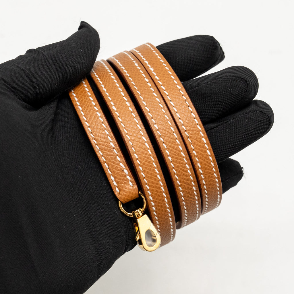 Hermes Mini Kelly II Epsom Gold GHW