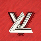 LOUIS VUITTON TWIST BAG MM RED SHW