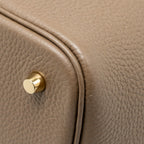 Hermes Picotin 22 Lock Bag Clemence Etoupe GHW