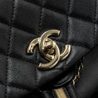 CHANEL 23A TRIPLE PACK BACKPACK CALFSKIN BLACK LGHW (MICROCHIP)