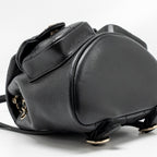CHANEL 23P MINI TRIPLE PACK BACKPACK CAVIAR BLACK LGHW (MICROCHIP)