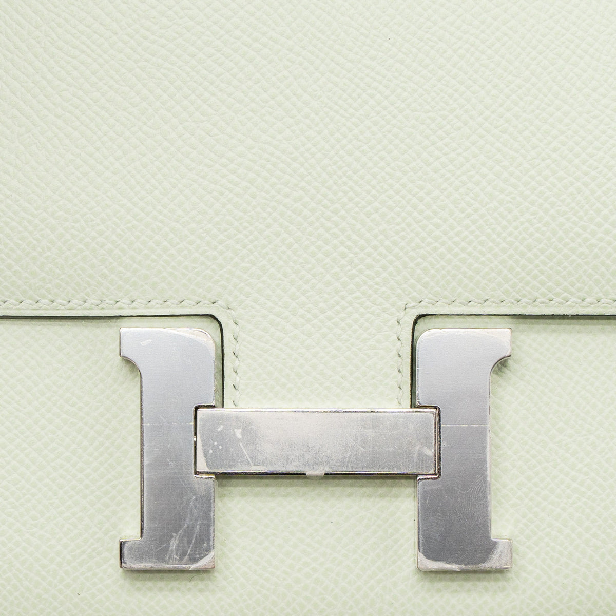 Hermes Mini Constance Epsom Vert Fizz SHW (New Version)