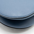 DIOR MEDIUM SADDLE BAG CALFSKIN BLUE GHW