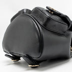 CHANEL 23P MINI TRIPLE PACK BACKPACK CAVIAR BLACK LGHW (MICROCHIP)