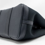 HERMES GARDEN PARTY 30 CANVAS/NEGONDA BLACK/BLUE INDIGO SHW