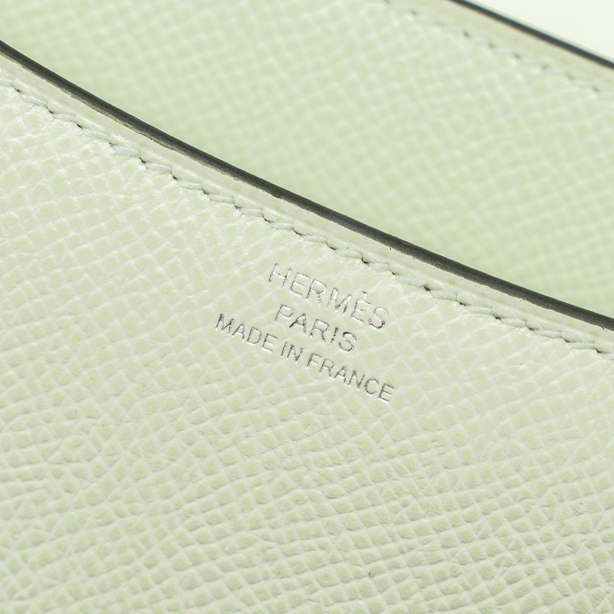 Hermes Mini Constance Epsom Vert Fizz SHW (New Version)