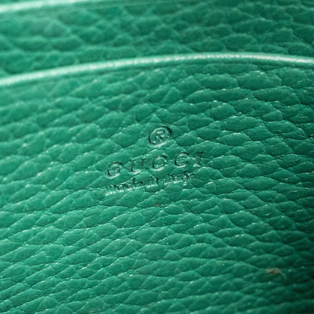 GUCCI MINI DIONYSUS WALLET ON CHAIN CALFSKIN GREEN MULTICOLOUR HARDWARE