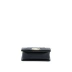CHANEL SMALL BOY BAG CHEVRON CAVIAR BLACK LGHW