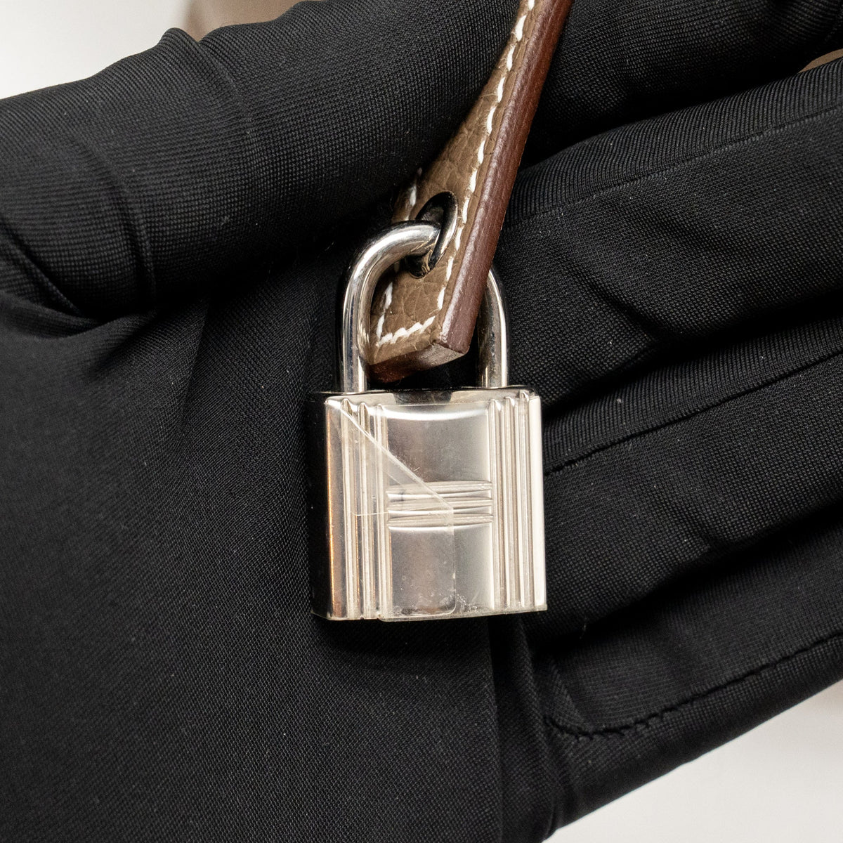 Hermes picotin 22 lock bag clemence etoupe SHW