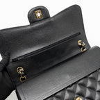 CHANEL JUMBO CLASSIC DOUBLE FLAP BAG CAVIAR BLACK GHW