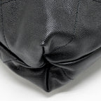 CHANEL MEDIUM 22 BAG CAVIAR BLACK GHW (MICROCHIP)
