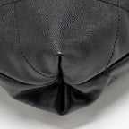CHANEL MEDIUM 22 BAG CAVIAR BLACK GHW (MICROCHIP)