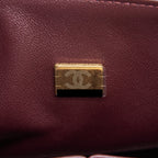 CHANEL SMALL CLASSIC DOUBLE FLAP BAG CAVIAR BLACK GHW (MICROCHIP)