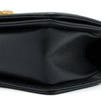 CHANEL SMALL BOY BAG CAVIAR BLACK GHW