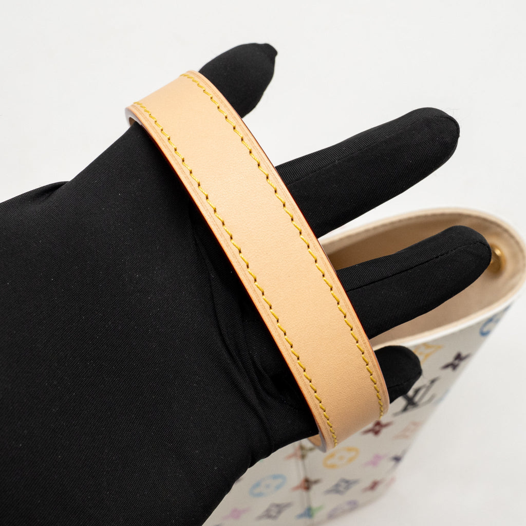 Louis Vuitton Murakami all in bb white monogram canvas/leather multicoloured GHW