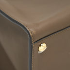 FENDI PEEKABOO X-LITE MEDIUM BROWN WITH AN EXTRA SHOULDER STRAP