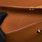 Hermes Sac Verrou 21 Epsom Gold SHW With Multicolour Strap