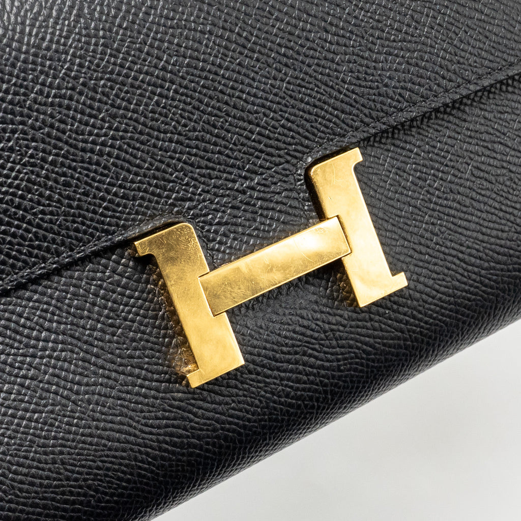 Hermes Constance To Go Epsom Black GHW