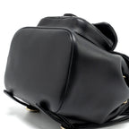 CHANEL MINI DUMA BACKPACK LAMBSKIN BLACK LGHW (MICROCHIP)