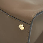 FENDI PEEKABOO X-LITE MEDIUM BROWN WITH AN EXTRA SHOULDER STRAP
