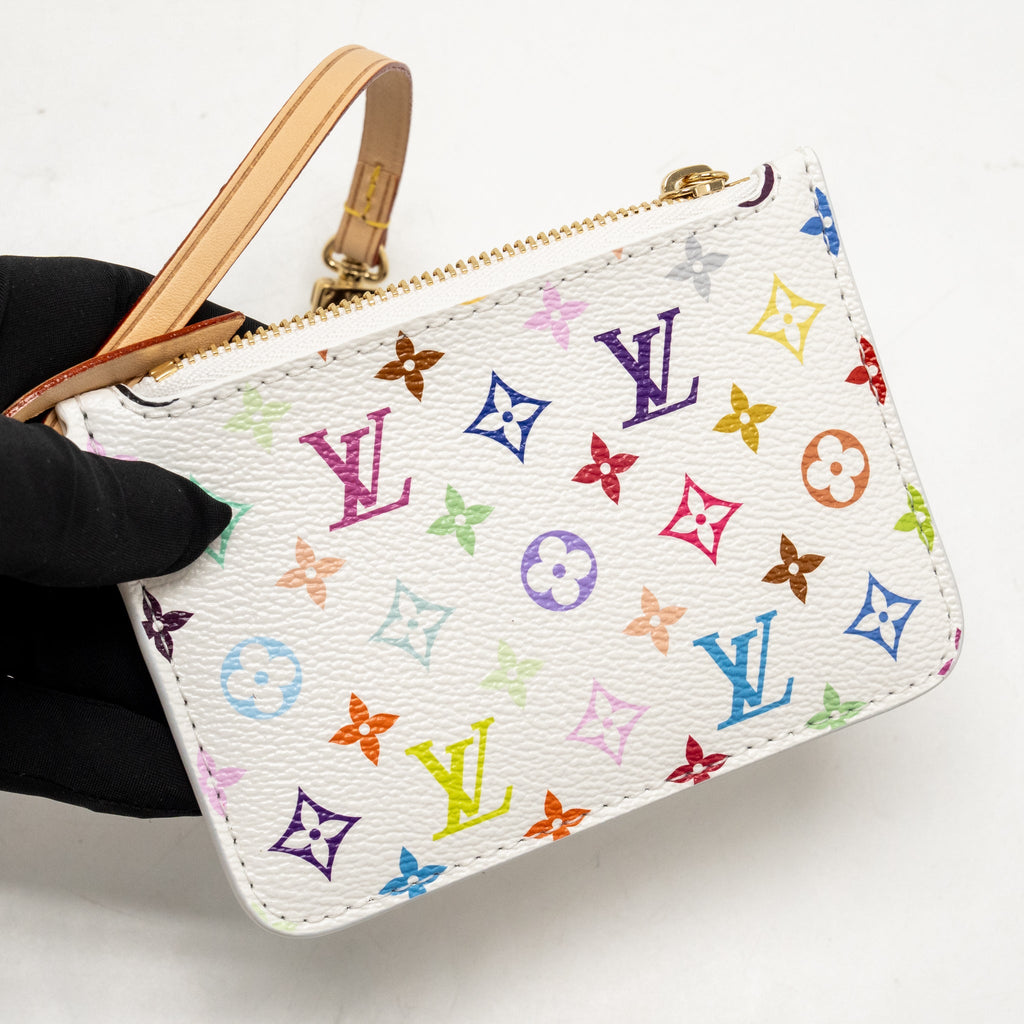 Louis Vuitton Murakami all in bb white monogram canvas/leather multicoloured GHW