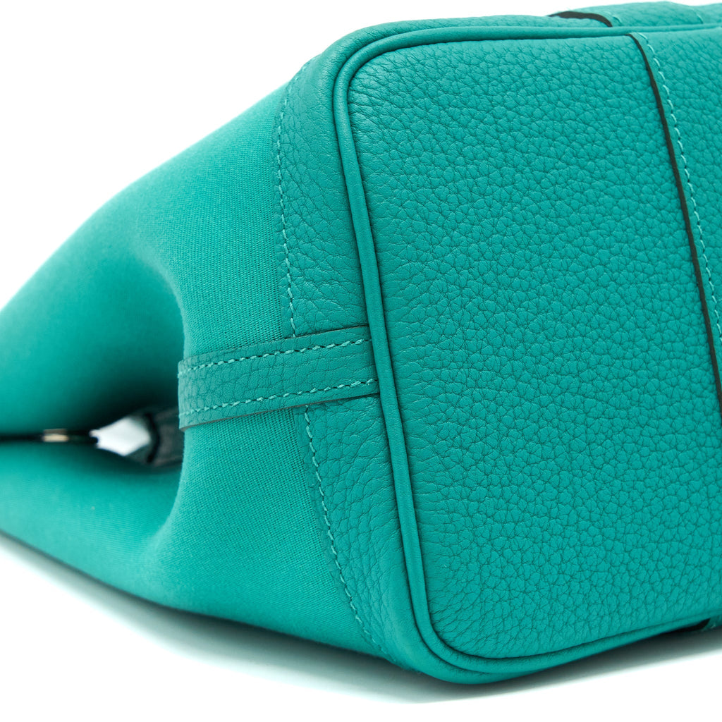 Hermes Garden Party 30 Canvas/Negonda Green SHW