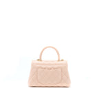 CHANEL 21A SMALL COCO HANDLE CAVIAR ND022 ROSE CLAIR / LIGHT PINK LGHW(MICROCHIP)