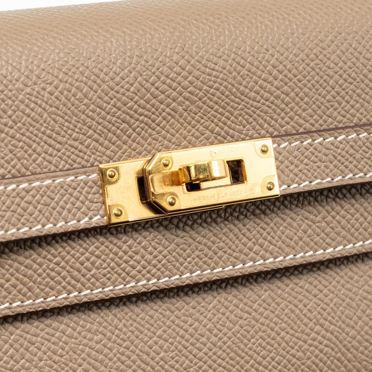 Hermes Kelly to Go Epsom Etoupe GHW