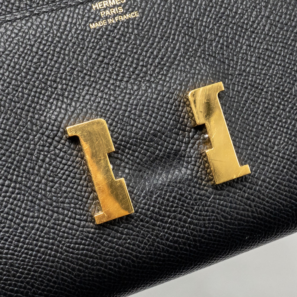 Hermes Constance To Go Epsom Black GHW