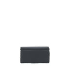 DIOR SADDLE WALLET WITH CHAIN CALFSKIN SO BLACK