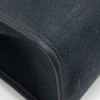 Hermes Herbag 31 zip bag canvas/ hunter leather black SHW
