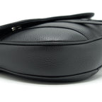DIOR SADDLE BAG GRAINED CALFSKIN BLACK SHW