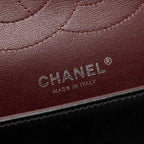 CHANEL JUMBO CLASSIC DOUBLE FLAP BAG LAMBSKIN BLACK SHW