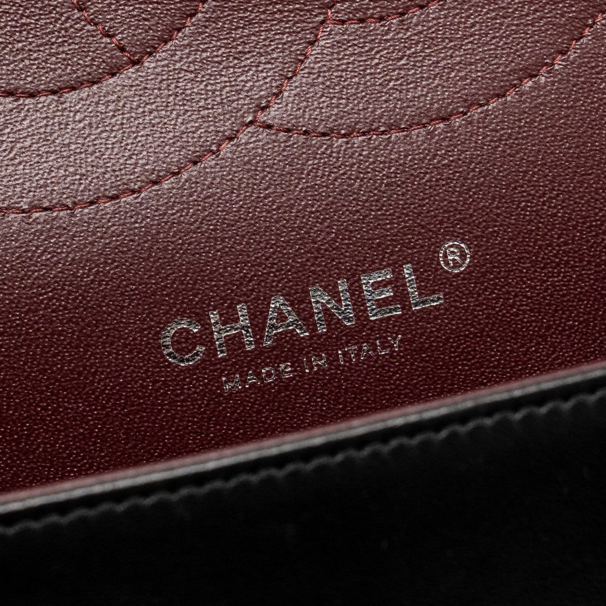 CHANEL JUMBO CLASSIC DOUBLE FLAP BAG LAMBSKIN BLACK SHW