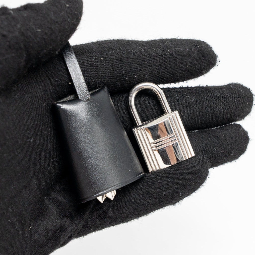 Hermes Herbag 31 zip bag canvas/ hunter leather black SHW