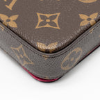LOUIS VUITTON POCHETTE FELICIE LIMITED EDITION VIVIENNE MASCOT ON HOLLYWOOD DRIVE MONOGRAM CANVAS GHW