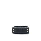 CHANEL SMALL COCO HANDLE CAVIAR BLACK LGHW (MICROCHIP)