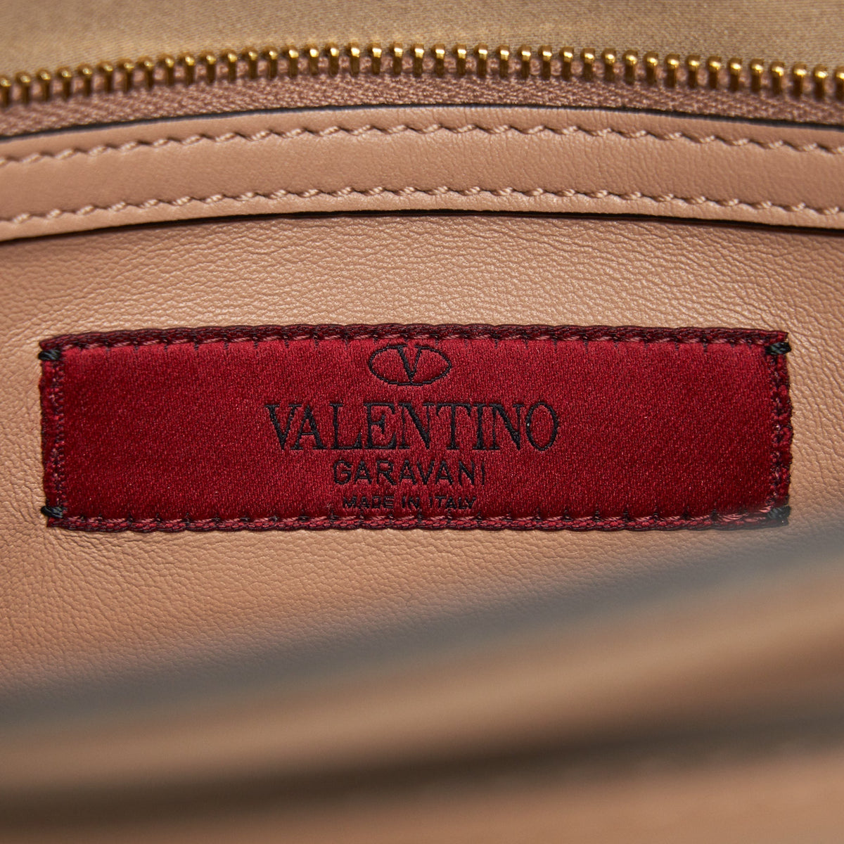VALENTINO MY ROCKSTUD TOTE BAG BEIGE
