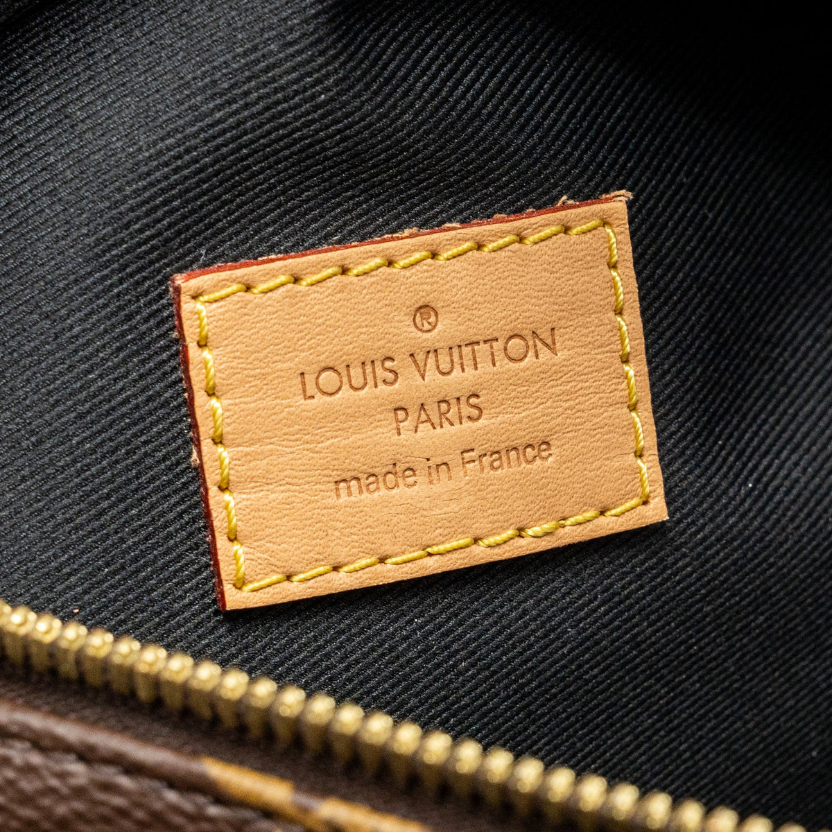 LOUIS VUITTON BUMBAG MONOGRAM CANVAS GHW