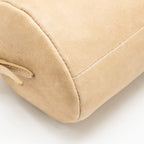 Miu Miu Clutch Bag Nappa Leather Beige GHW