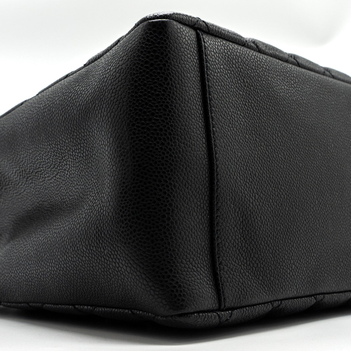 CHANEL GRAND SHOPPING TOTE CAVIAR BLACK SHW