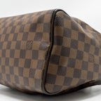 LOUIS VUITTON SPEEDY 25 DAMIER EBENE CANVAS GHW