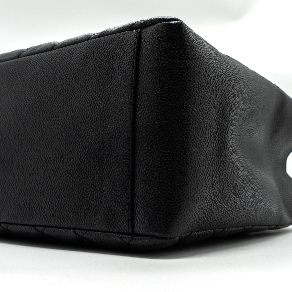 CHANEL GRAND SHOPPING TOTE CAVIAR BLACK SHW