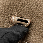 Hermes MINI Evelyne Clemence Etoupe GHW