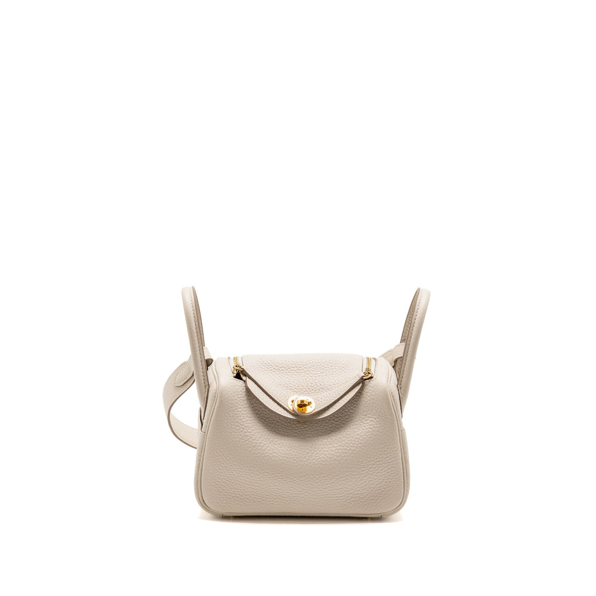 HERMES MINI LINDY II CLEMENCE CRAIE GHW