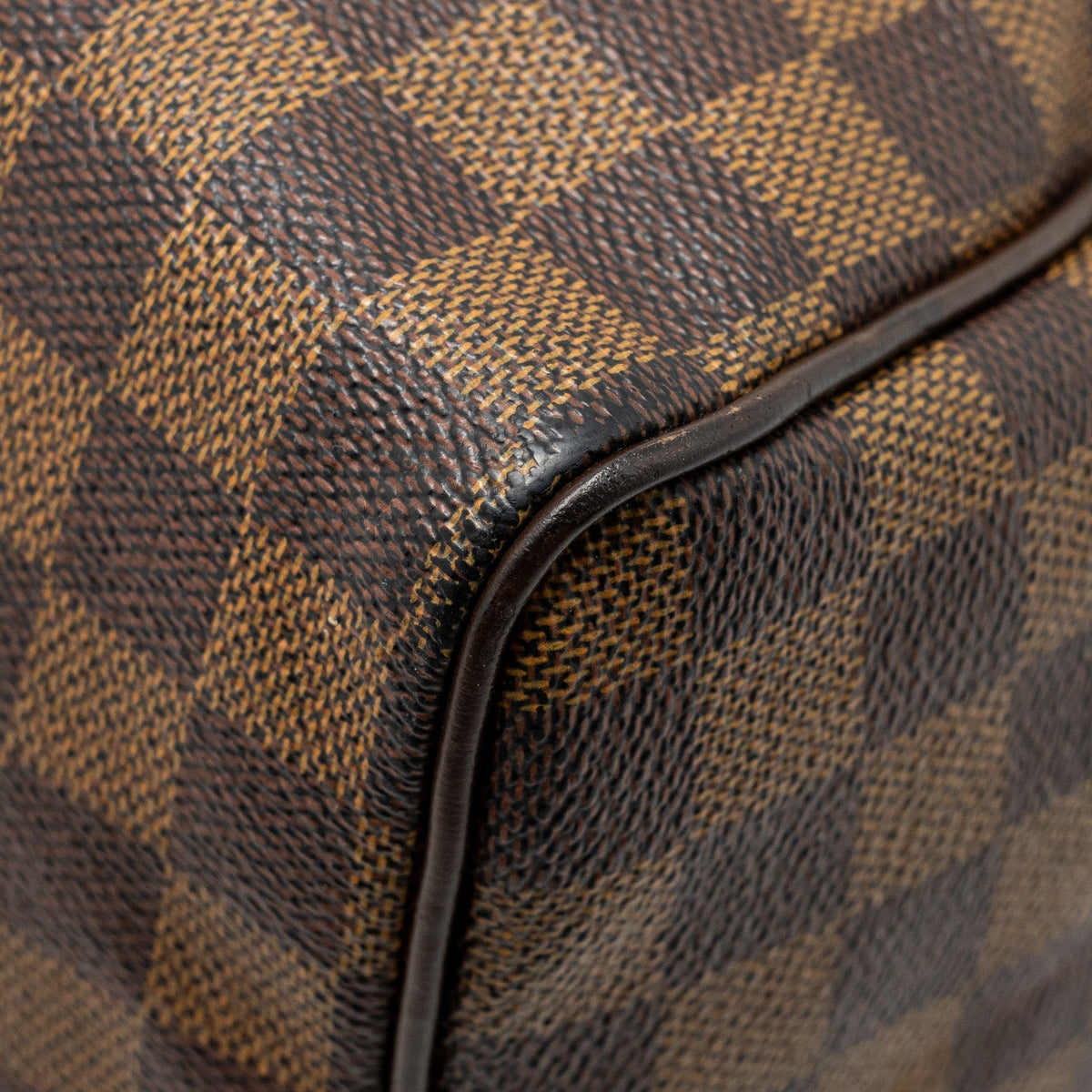 LOUIS VUITTON SPEEDY 25 DAMIER EBENE CANVAS GHW