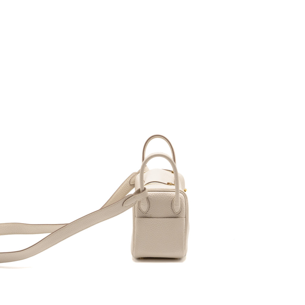 HERMES MINI LINDY II CLEMENCE CRAIE GHW